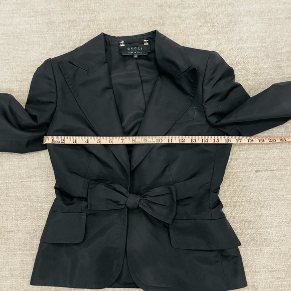 Tom Ford for Gucci Silk Bow Blazer - Picture 6 of 10